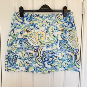 Isabel Paisley Print Women’s Skort